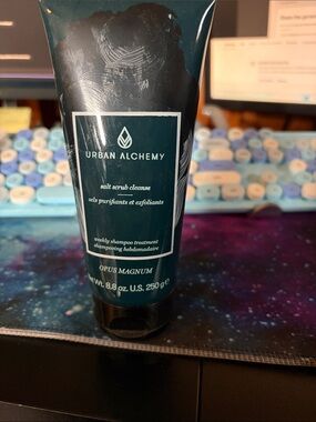 Urban Alchemy Opus Magnum Salt Scrub Cleanse — Teal